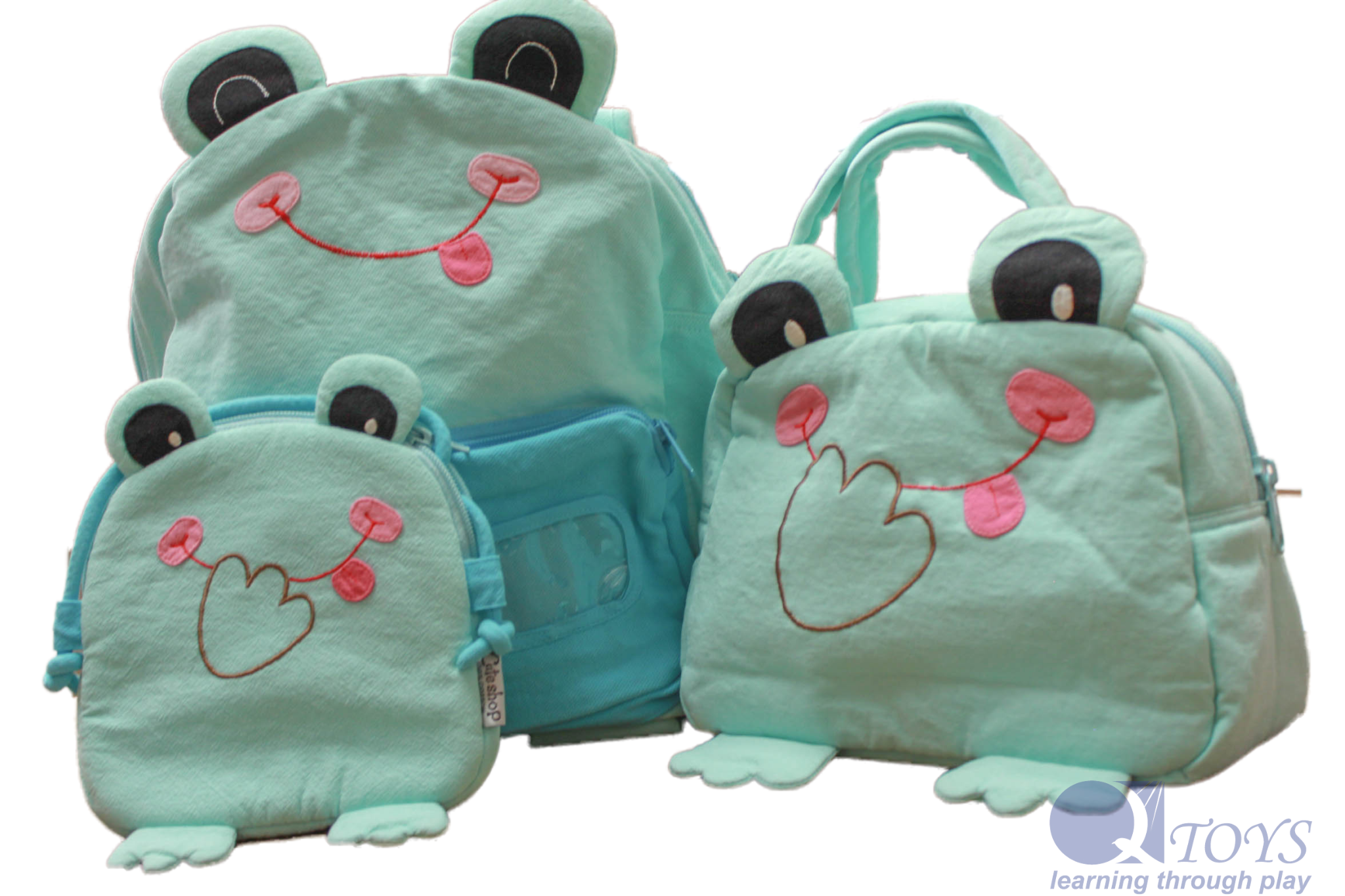 plush frog bag