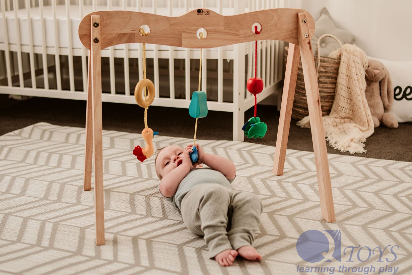 timber baby gym