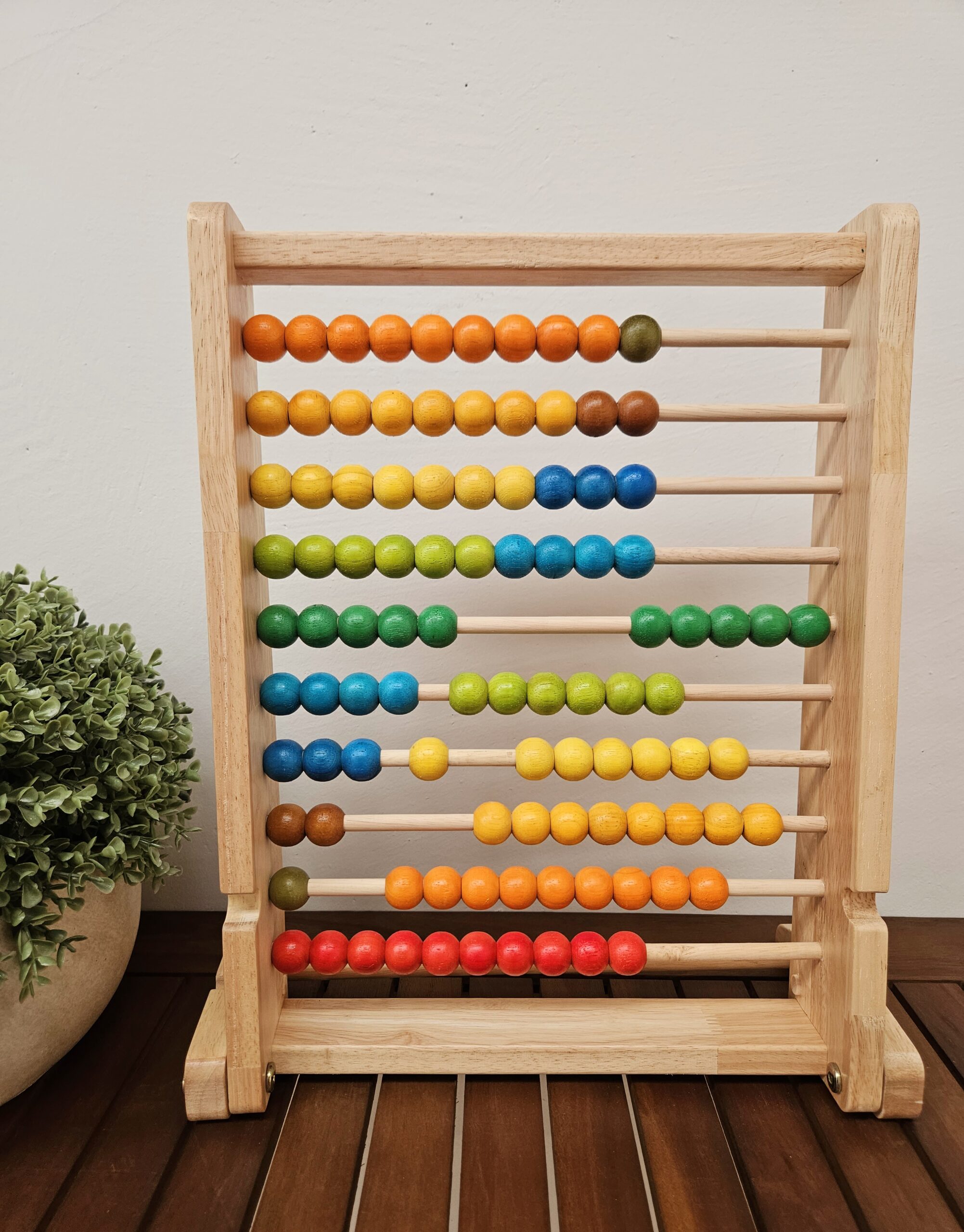 Wooden abacus online beads