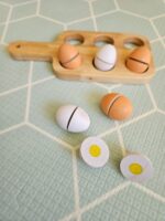 Wooden eggs set of 6 - 539